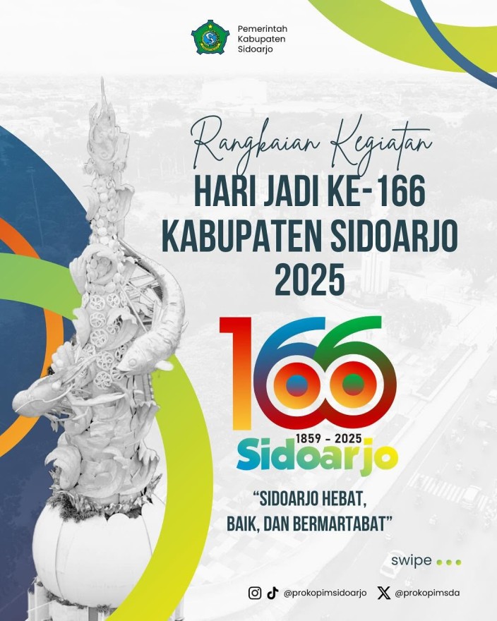 Semarak Hari Jadi ke-166 Sidoarjo